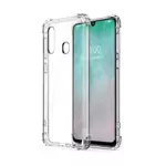 Reinforced Silicone Case PROTECT for Samsung Galaxy A40 A405 Transparent
