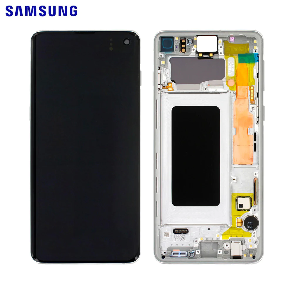Original Display Touchscreen Samsung Galaxy S10 G973 GH82-18835B GH82-18850B White