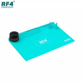 Antistatic mat RF4 P015 450mm (with Smartphone Holder & Screwdriver Holder) Blue