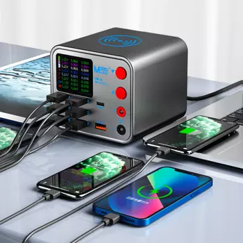 Charging Station Ma Ant DianBa NO.1 (1x Type-C + 7x USB + Wireless Charger)