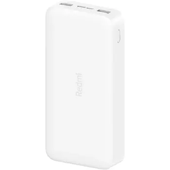 Power Bank External Battery Xiaomi Redmi 20 000 mAh 2 USB 18W PB200LZM White