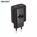 Charger Type-C CONNECT PD 3.0 20W Black
