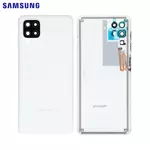 Original Back Cover Samsung Galaxy A12 A125 GH82-24487B White