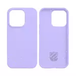Biodegradable Bamboo Case PROTECT for Apple iPhone 15 (#5) Light Purple