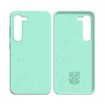 Biodegradable Bamboo Case PROTECT for Samsung Galaxy S23 Plus 5G S916 (#4) Mint Green