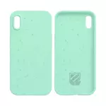Biodegradable Bamboo Case PROTECT for Apple iPhone X/iPhone XS (#4) Mint Green