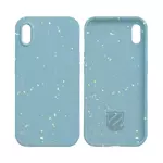 Biodegradable Bamboo Case PROTECT for Apple iPhone X/iPhone XS (#6) Blue