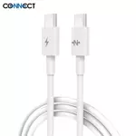 Data Cable Type-C To Type-C CONNECT MC-CCB2 (1m) White
