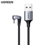 USB to Type-C Data Cable Ugreen US311 70313 180° 18W (1m) Black