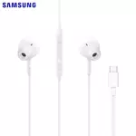 Wired Type-C Earphone Samsung GP-OAU021AMDWW AKG Earphones IC100BW Bulk White