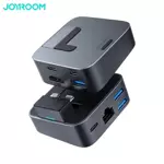 Hub JOYROOM S-H121 J-Cube Multifunctional Docking Station for MacBook Pro with 4 Thunderbolt 3 Ports (USB-C) Grey