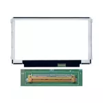 Laptop Panel 11.6" Slim HD (1366x768) LCD 60Hz, 40pin Right, Brackets Laterals (N116BGE-L41) Matte