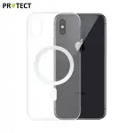 MagSafe Silicone Case Compatible for Apple iPhone X/iPhone XS Transparent