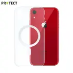 MagSafe Silicone Case Compatible for Apple iPhone XR Transparent