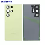 Original Back Cover Samsung Galaxy S23 Ultra 5G S918 GH82-30400H Lime