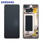 Original Display Touchscreen Samsung Galaxy S10 Plus G975 GH82-18834J GH82-18849J White Ceramic