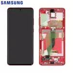 Original Display Touchscreen Samsung Galaxy S20 Plus G985 GH82-22134G GH82-22145G Red