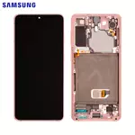 Original Display Touchscreen Samsung Galaxy S21 5G G991 GH82-24544D GH82-24545D Phantom Pink