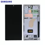 Original Display Touchscreen Samsung Galaxy S23 Ultra 5G S918 GH82-30465B GH82-30466B Cream