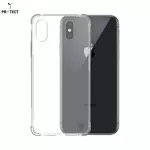 Pack of 10 Reinforced Silicone Cases PROTECT for Apple iPhone X/iPhone XS Bulk Transparent