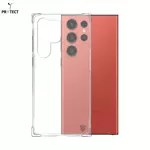 Pack of 10 Reinforced Silicone Cases PROTECT for Samsung Galaxy S23 Ultra 5G S918 Bulk Transparent