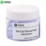 Pre-cut Thermal Silicone Pads for Component Cooling 2UUL (x100)