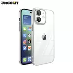 Protective Case Crystal Glass JMGOKIT for Apple iPhone 11 Silver