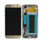 Refurb Display Touchscreen with Frame Samsung Galaxy S7 Edge G935 Gold