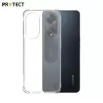 Reinforced Silicone Case PROTECT for OPPO A98 5G (CPH2529) Transparent