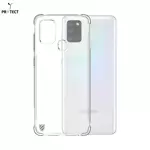 Reinforced Silicone Case PROTECT for Samsung Galaxy A21S A217 Transparent