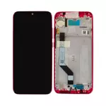 Display Touchscreen with Frame Xiaomi Redmi Note 7 Red