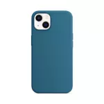 Silicone Case Compatible for Apple iPhone 13 (#3) Clear Blue