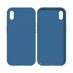 Silicone Case Compatible for Apple iPhone XR (#20) Navy Blue