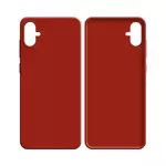 Silicone Case Compatible for Samsung Galaxy A05 A055 (#1) Red