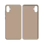 Silicone Case Compatible for Samsung Galaxy A05 A055 (#18) Rose Gold