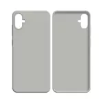 Silicone Case Compatible for Samsung Galaxy A05 A055 (#9) White