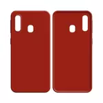 Silicone Case Compatible for Samsung Galaxy A20e A202 (#1) Red
