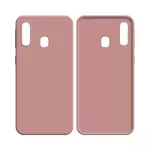 Silicone Case Compatible for Samsung Galaxy A20e A202 (#17) Pink