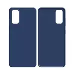 Silicone Case Compatible for Samsung Galaxy S20 G980/Galaxy S20 5G G981 (#16) Navy Blue