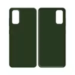 Silicone Case Compatible for Samsung Galaxy S20 G980/Galaxy S20 5G G981 (#22) Dark Green