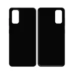 Silicone Case Compatible for Samsung Galaxy S20 G980/Galaxy S20 5G G981 (#3) Black