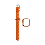 Silicone Protection for Apple Watch 41mm with Buckle Strap (12) Orange