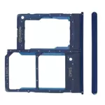 Original SIM tray Samsung Galaxy A20e A202 GH98-44377C Blue