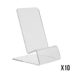 Smartphone Stand for Showcase (x10) Transparent