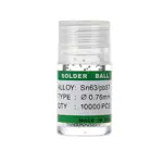 Tin Balls 0,76mm Sn63/Pb37 (25000 pcs)